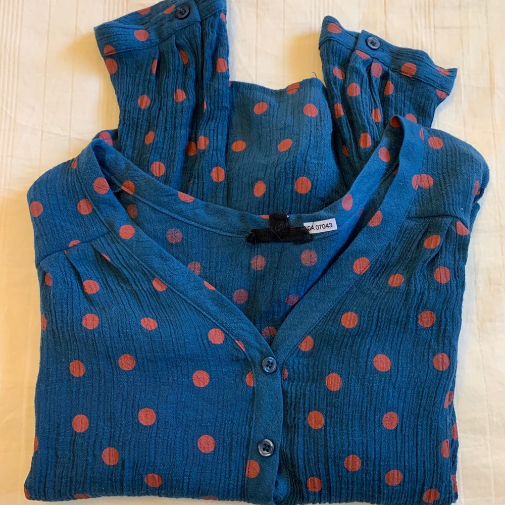 Polka Dot Blouse